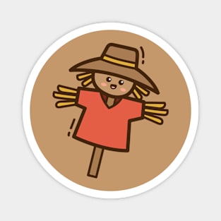 Cute Scarecrow Magnet